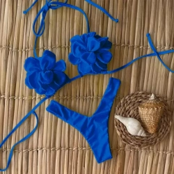 Květinové micro bikini dvoudílné plavky 